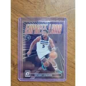 Anthony Edwards 2023-24 Panini Donruss Optic #24 - Express Lane - Timberwolves